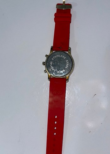 Kırmızı Kadın Kol Saati - Görsel 4