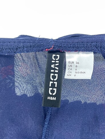 36 Beden lacivert Renk H&M Kısa Elbise %70 İndirimli.