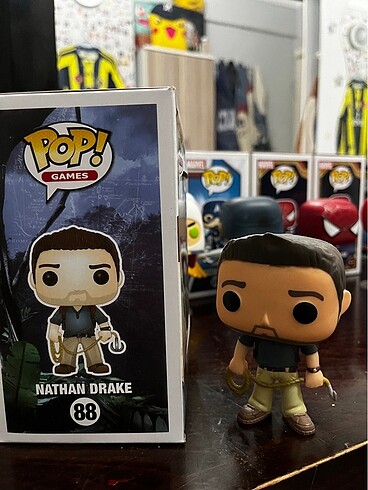  Beden Renk FUNKO POP UNCHARTED NATHAN DRAKE
