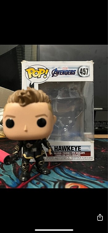 Beden FUNKO POP HAWKEYE AVENGERS END GAME