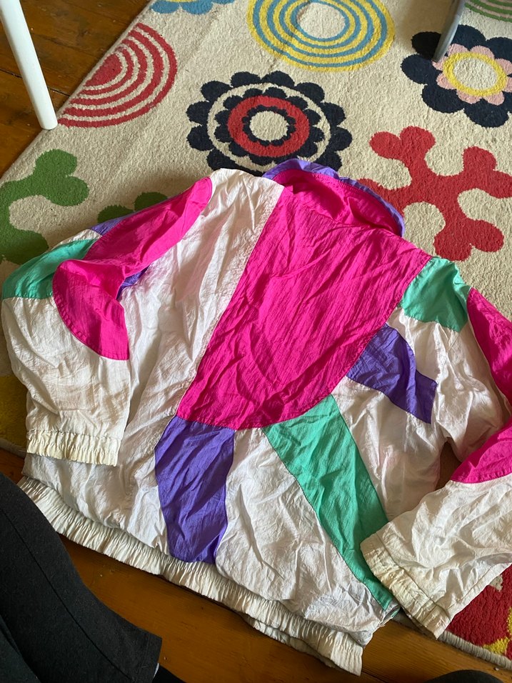 vintage rüzgarlık - Görsel 5