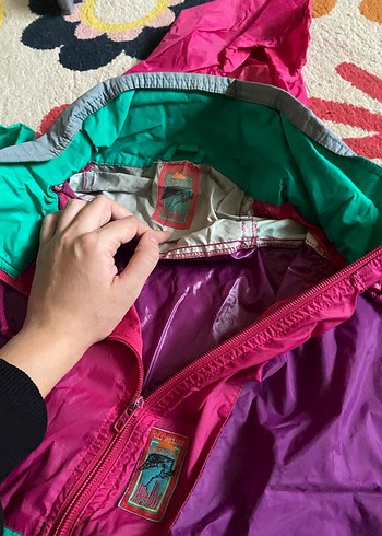 vintage yağmurluk - Görsel 3