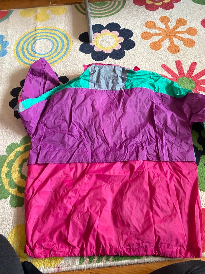 vintage yağmurluk - Görsel 5