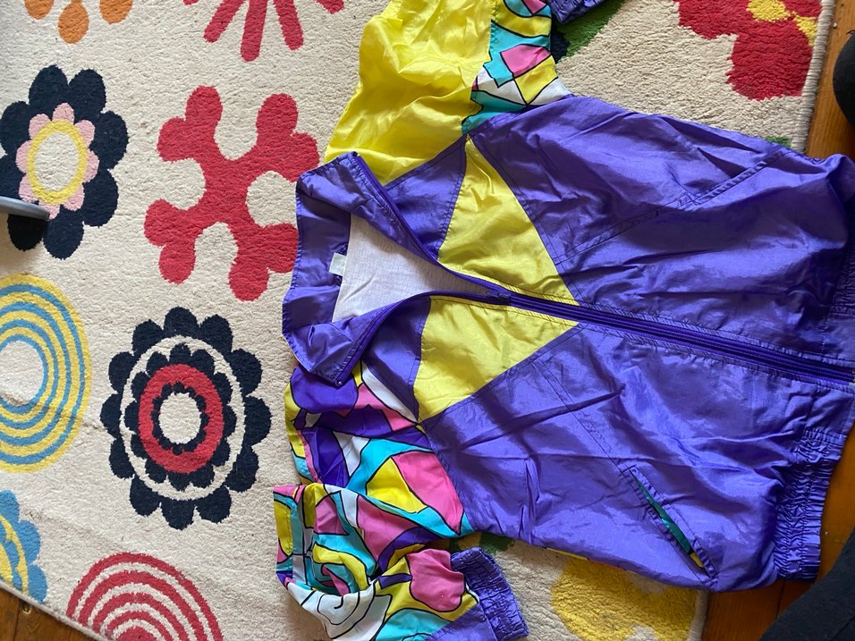 vintage rüzgarlık - Görsel 4