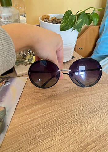 Diğer Mor Transparan Minimalist Kadın Gözlüğü