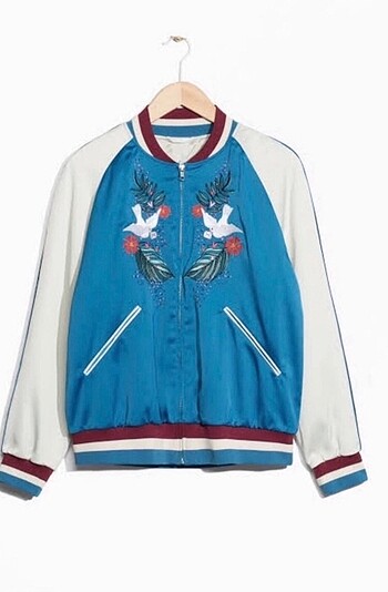 All Saints All Saints Saten Bomber