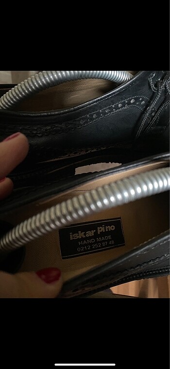 Klasik oxford hakiki deri ayakkabı - Görsel 7