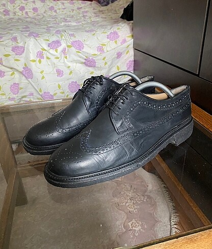 Klasik oxford hakiki deri ayakkabı - Görsel 2