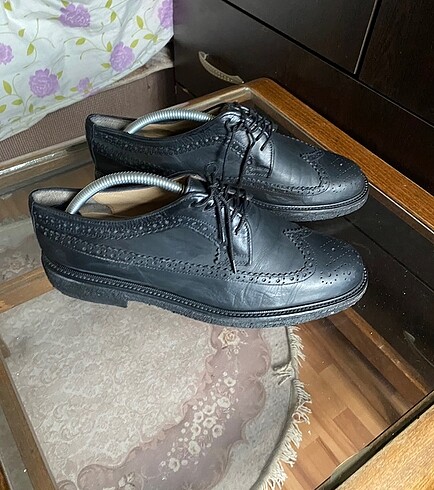 Klasik oxford hakiki deri ayakkabı - Görsel 8