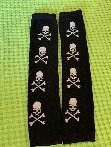 Beden skull y2k emo goth kurukafalı eldiven