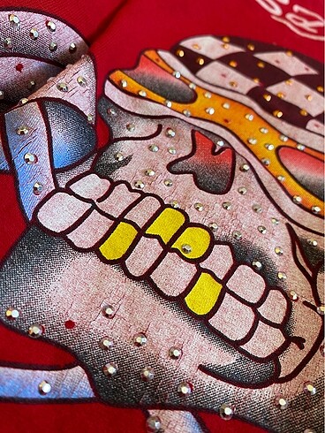 s Beden Ed hardy askılı bluz