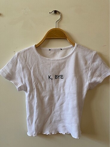 xs Beden urban beyaz crop üst