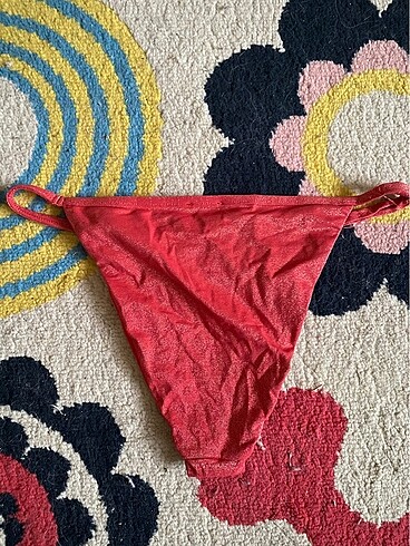 s Beden kırmızı Renk calzedonia cobey bikini altı