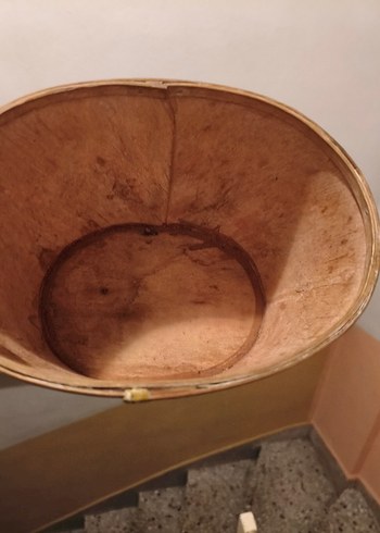 Hasır Vintage Saksı Çiçeklik - Görsel 2