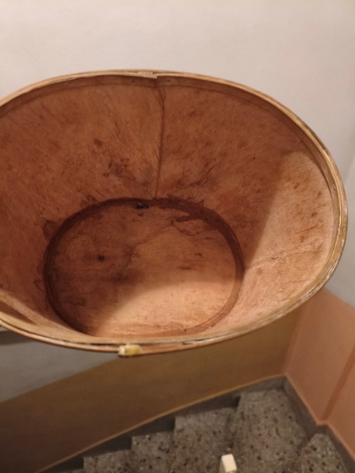 Hasır Vintage Saksı Çiçeklik - Görsel 2