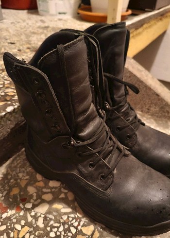 Siyah Deri Erkek Bot - Görsel 2