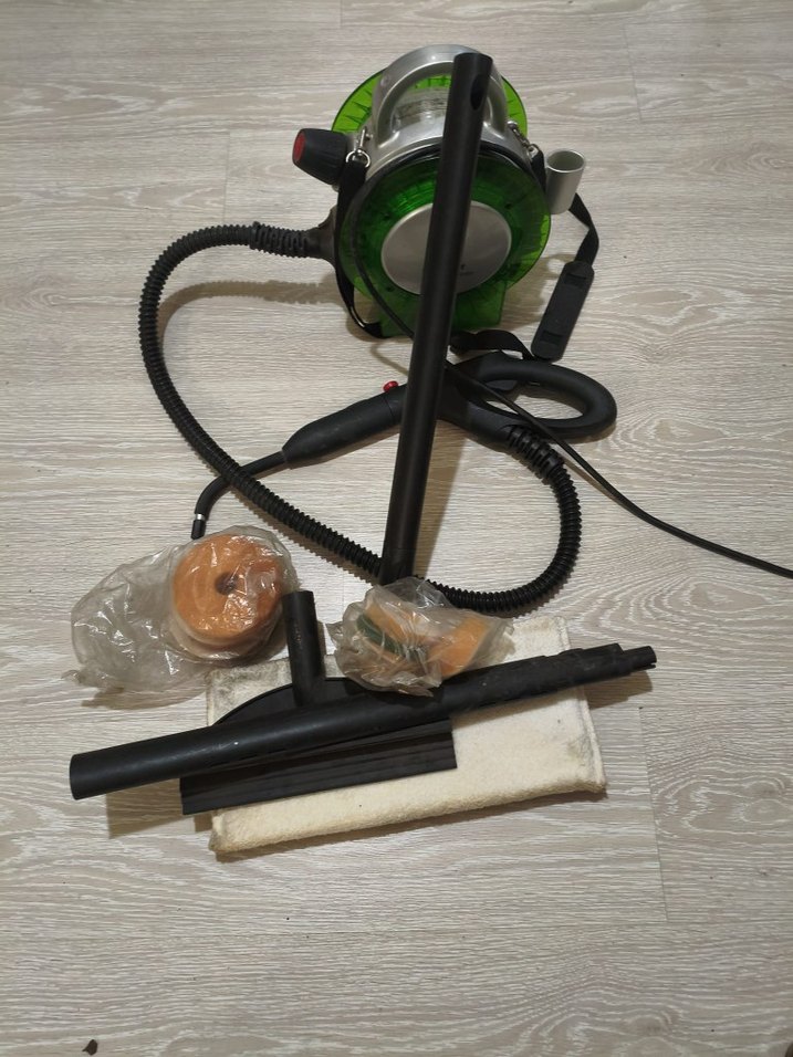 Yeşil-Gri Buhar Makinesi - Görsel 2