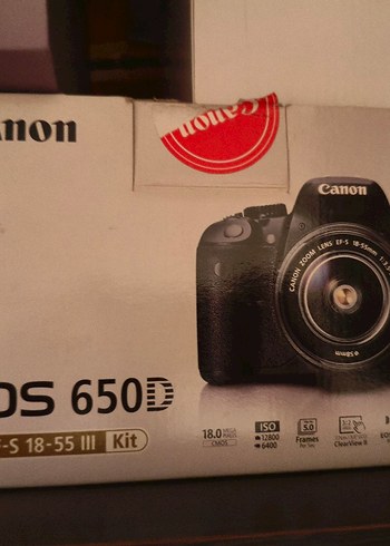 Canon EOS 650D Boş Kutu - Görsel 2