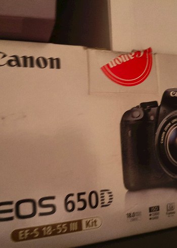 Canon EOS 650D Boş Kutu - Görsel 3