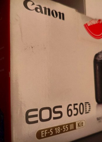 Canon EOS 650D Boş Kutu - Görsel 4