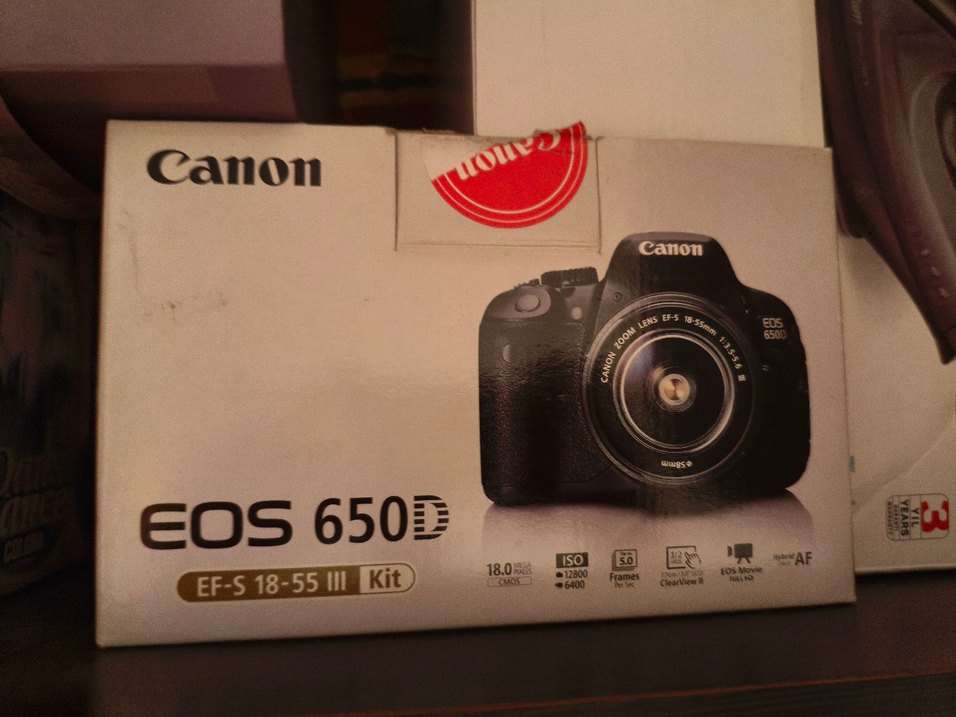 Canon EOS 650D Boş Kutu - Görsel 2