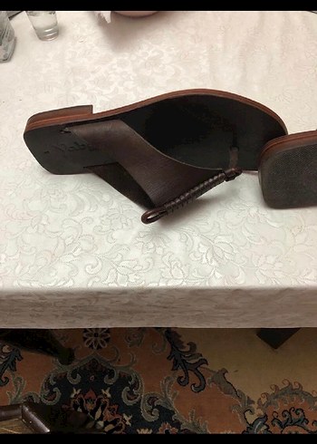 El yapımı örgü fiyonklu parmak arası - Görsel 3