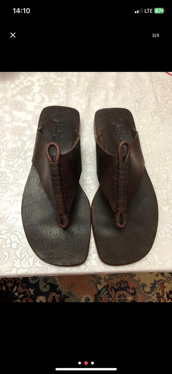 El yapımı örgü fiyonklu parmak arası - Görsel 2