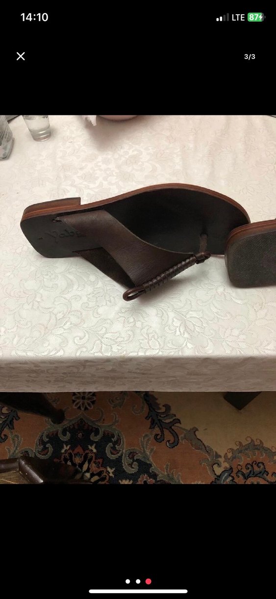 El yapımı örgü fiyonklu parmak arası - Görsel 3