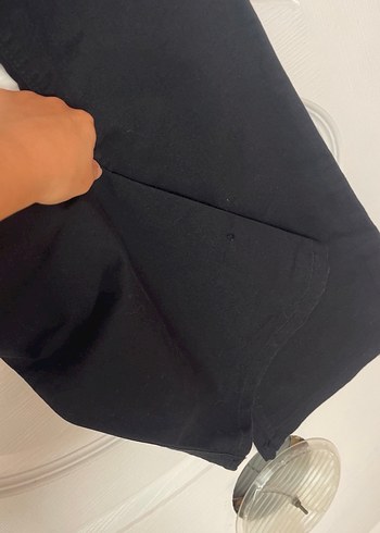 LC Waikiki Siyah Midi Kadın Kot Pantolon