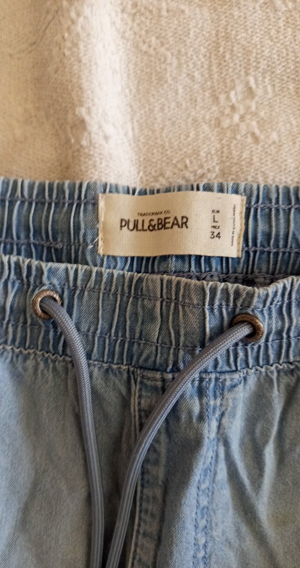 Pastel Mavi Bağcıklı Regular Fit Erkek Jean - Görsel 2
