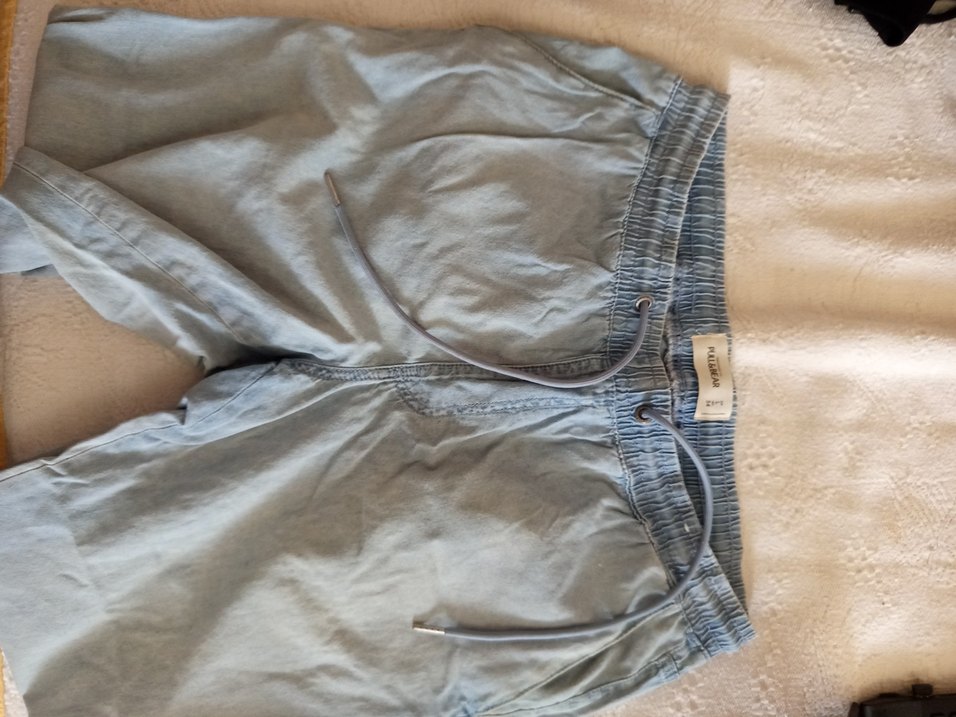 Pastel Mavi Bağcıklı Regular Fit Erkek Jean - Görsel 3