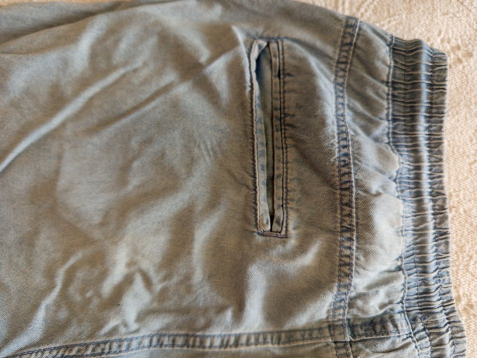 Pastel Mavi Bağcıklı Regular Fit Erkek Jean - Görsel 4