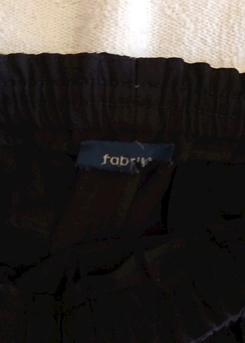 Erkek Siyah Bol Kesim Basic Pantolon - Görsel 2