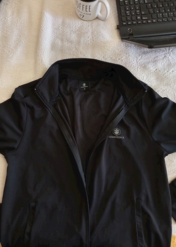 Siyah Erkek Fermuarlı Sweatshirt - Görsel 3