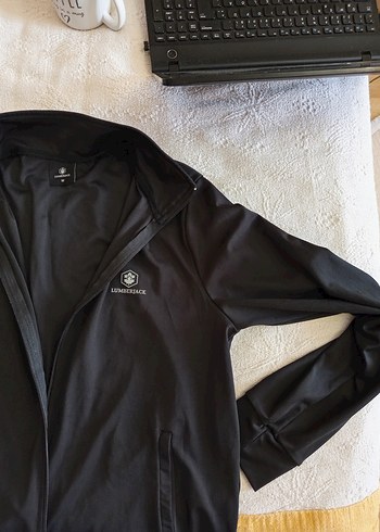 Siyah Erkek Fermuarlı Sweatshirt - Görsel 4