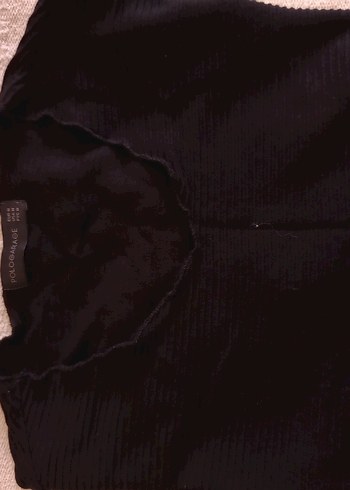 Siyah V Yaka Erkek Triko - Ana görsel