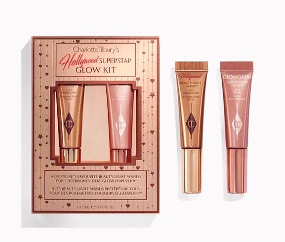 Sephora CHARLOTTE TILBURY HOLLYWOOD SUPERSTAR GLOW KIT