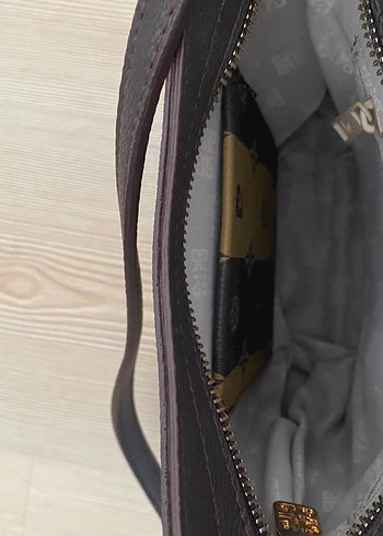 Pierre Cardin Pierre Cardin Kahverengi Baskılı Kadın Omuz Çantası