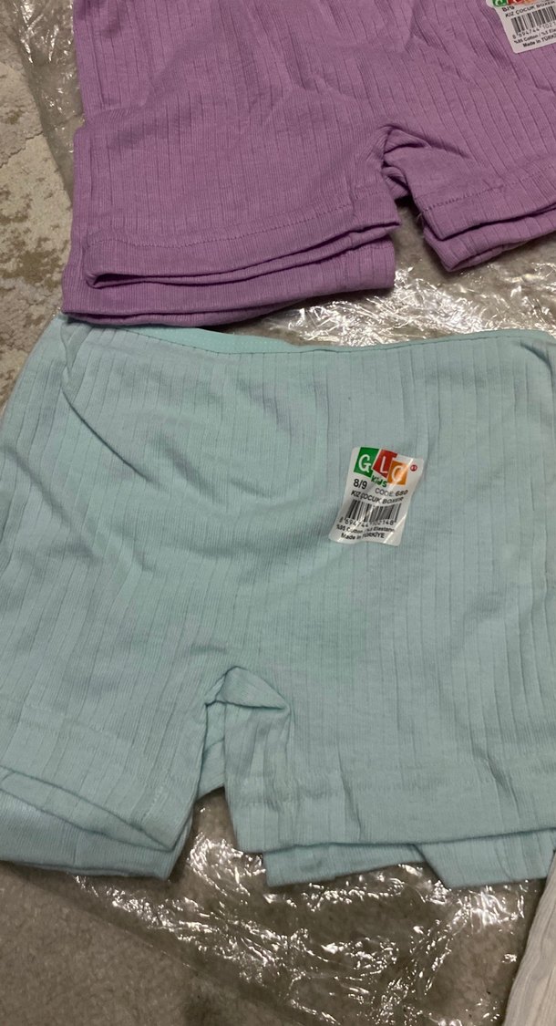 Çocuklar için Pastel Renkli Düz Boxer - Görsel 4