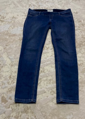 Koyu Mavi Hamile Kot Pantolon - Görsel 4