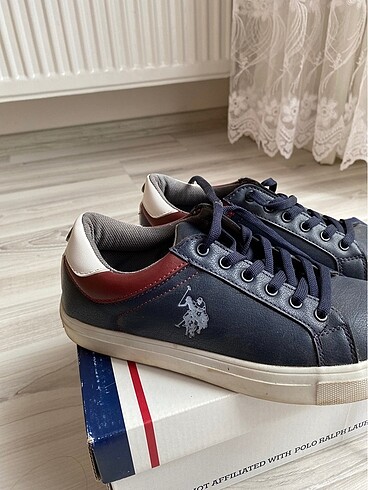 U.S Polo Assn. polo lacivert kadın ayakkabı