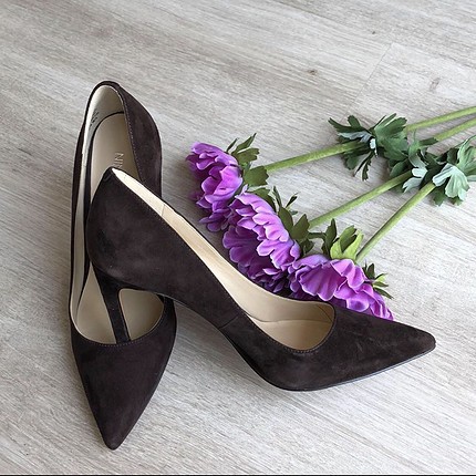 37 Beden kahverengi Renk Nine West Stiletto