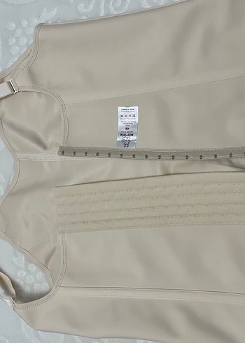 Bej Parlak Korse - Görsel 3