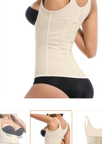 Bej Parlak Korse - Görsel 5