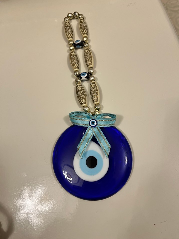Renkli Boncuklu Nazar Boncuğu - Görsel 5