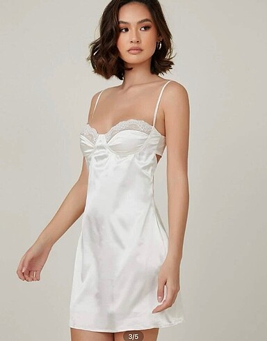 Shein Saten Elbise