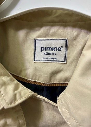 Düğmeli Bej Midi Kadın Trençkot - Görsel 5