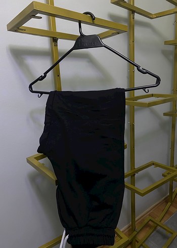 Siyah Mini Baskılı Pamuklu Kadın Eşofman - Görsel 2