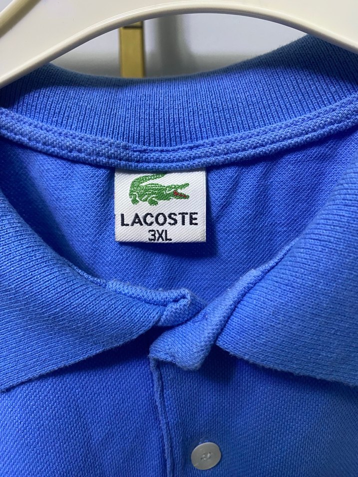 Mavi Kısa Kollu Polo Yaka Tişört - Görsel 4