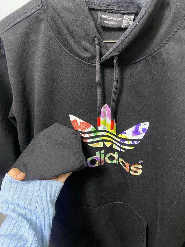 Adidas Siyah  Sweatshirt - Görsel 3